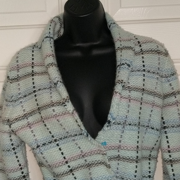 💸Banana Republic Plaid Cardigan - Picture 2 of 8